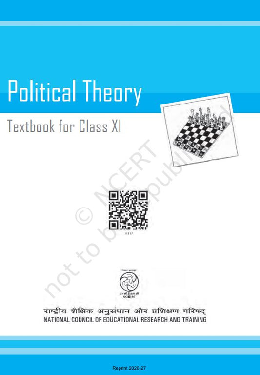 NCERT Political Theory Class 11 Textbook 