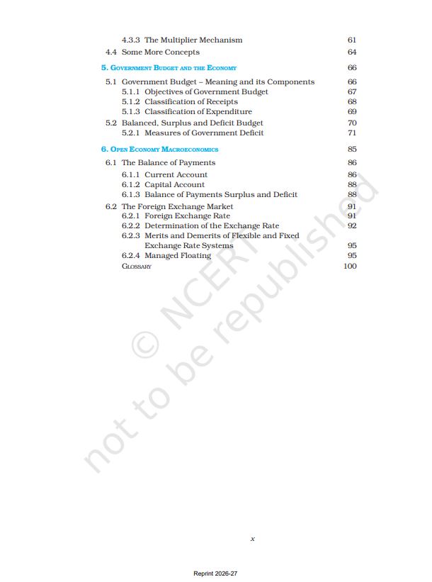 NCERT Introductory Microeconomics Class 12 Textbook For English Medium Grade XII Code-12105