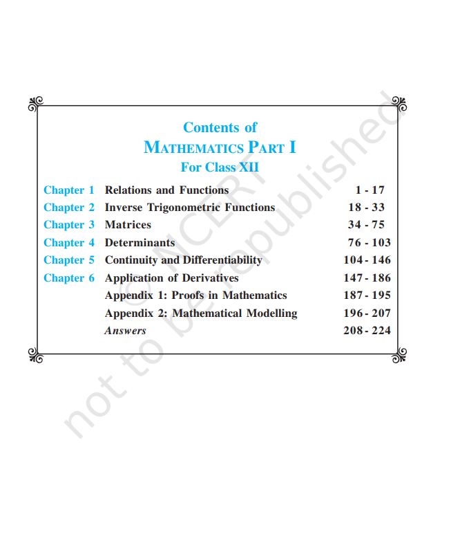 NCERT Mathematics 