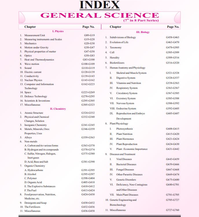 Ghatna Chakra General Science General Studies Preview 2026 Purvavlokan Part 7 Chapterwise Solved Papers English Medium With Free Khatu Shyam Sticker