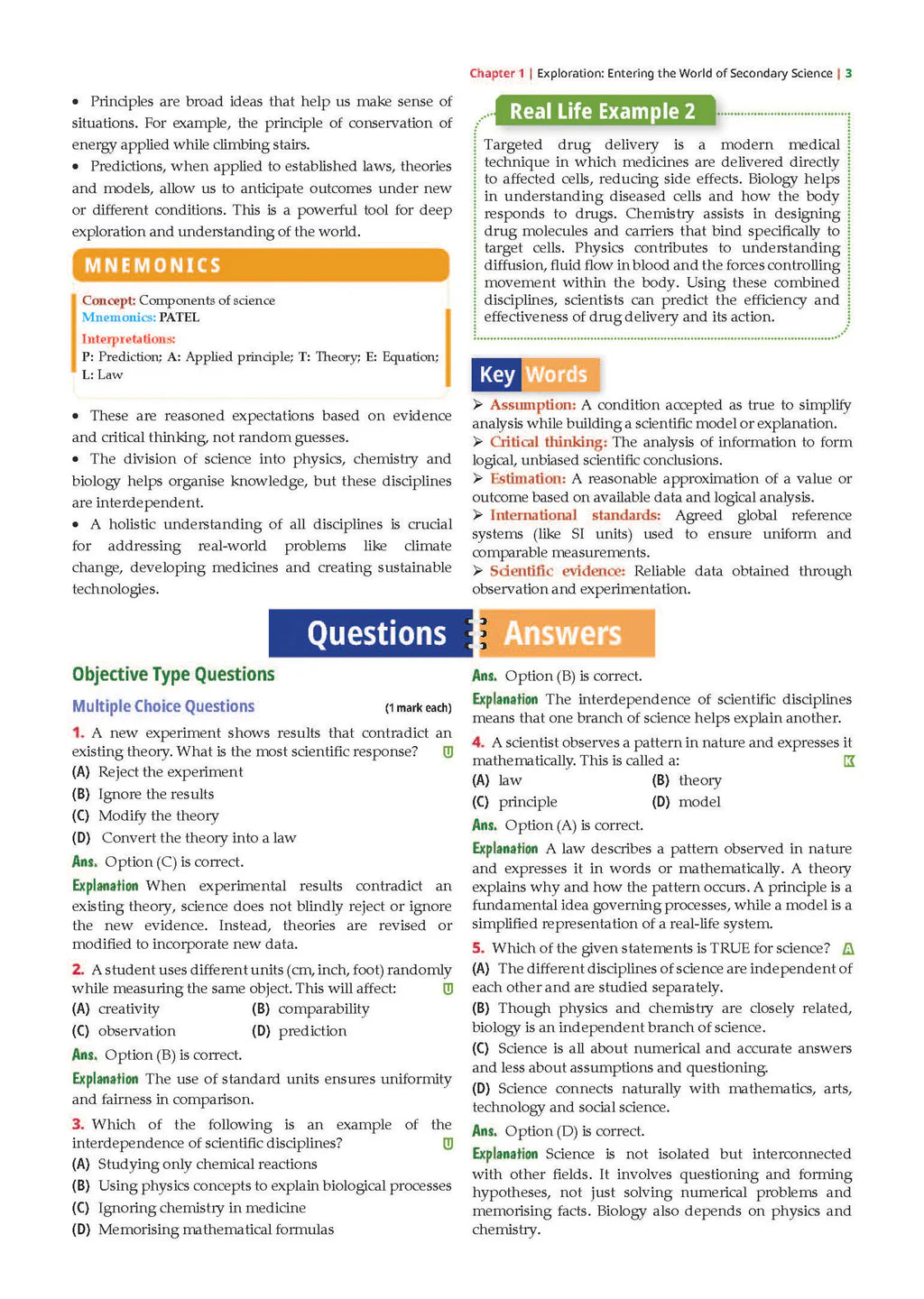 Oswaal CBSE Question Bank Class 9 Chapterwise And Topicwise Science Exploration New NCERT Textbook Based On Latest CBSE Syllabus
