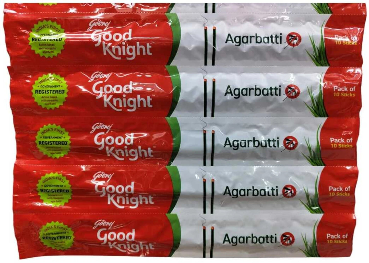 Godrej Good Night Agarbatti Jasmine Fragrance Pack Of 12 Pouches Active Based Anti Mosquito Agarbatti