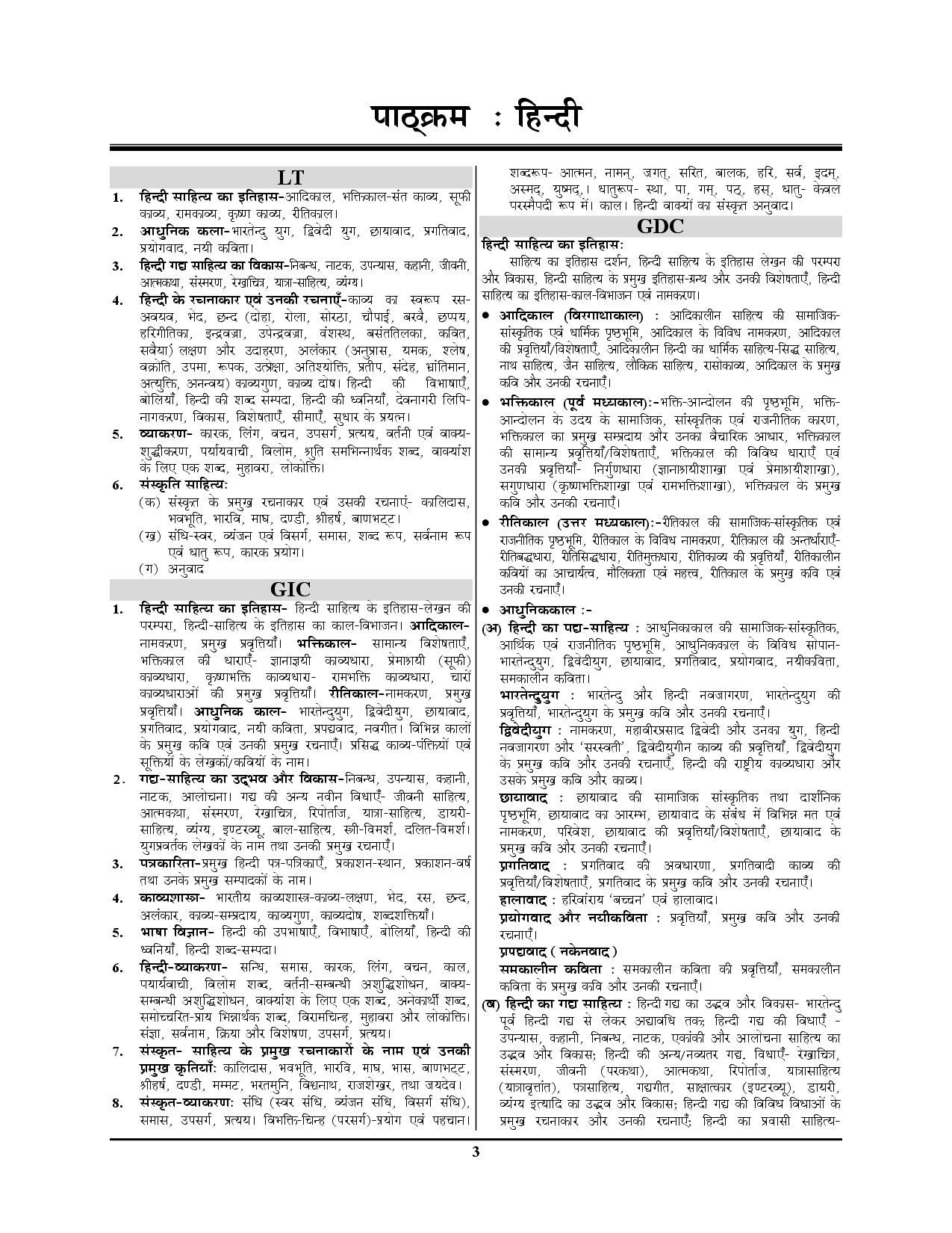 Youth LT GRADE GIC GDC Assistant Professor Hindi Mains Chapterwise Descriptive Solved Papers 2026
