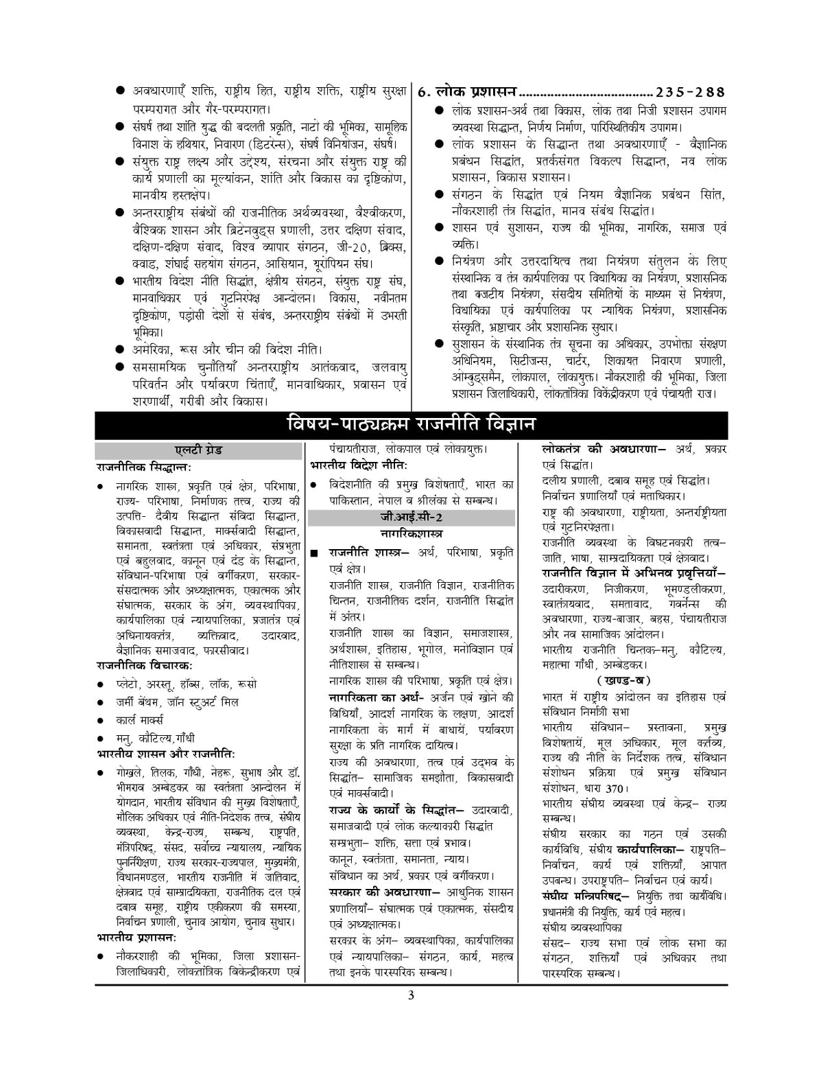 Youth LT Grade GIC GDC Assistant Professor Political Science राजनीति विज्ञान Mains Chaperterwise Descriptive Solved Papers 2026 Hindi Medium With Free Khatu Shyam Sticker
