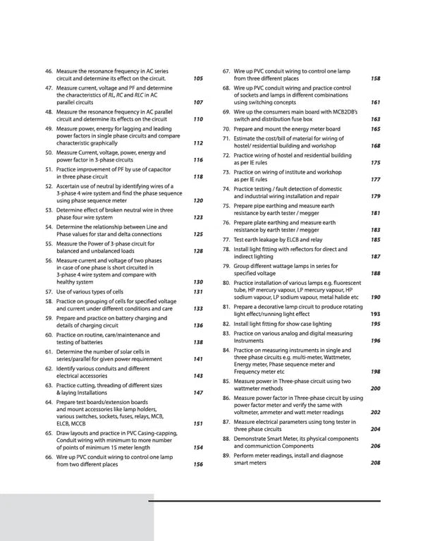 Arihant ITI Electrician Practical Year 1 and 2 NSQF Level 4 English Medium Latest Revised Edition