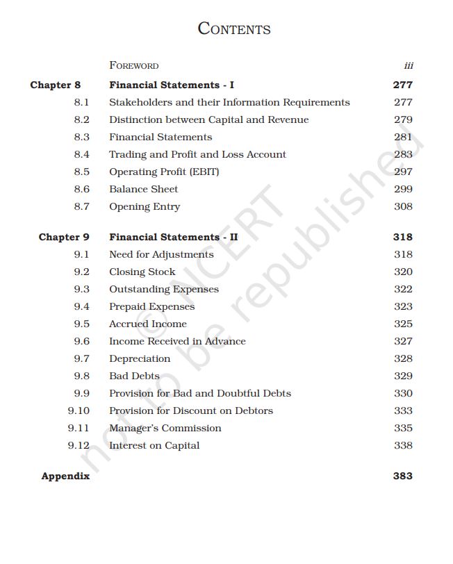 NCERT Financial Accounting Class 11 Part 2 Textbook For English Latest Edition 2026-27 Code 11112