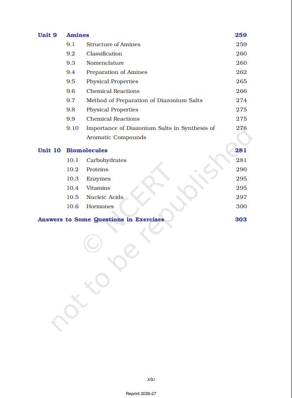NCERT Chemistry Class 12 Part 2 Textbook For English Medium Grade XII Code-12086