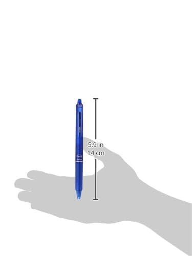 Pilot FriXion Clicker Retractable Erasable Gel PensFine Point Blue Ink