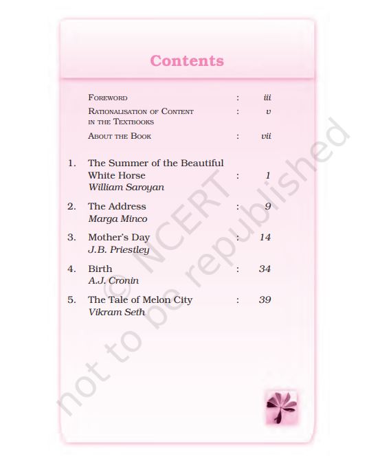 NCERT Snapshots Class 11 Textbook For English Latest Edition Based On CBSE Pattern