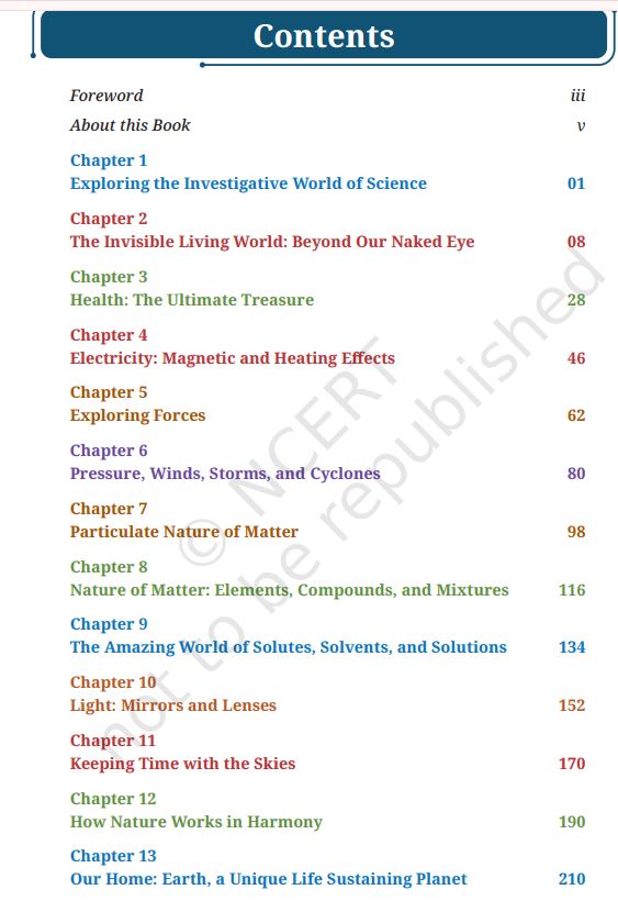 NCERT Curiosity Class 8 Textbook Of Science For Grade 8 Latest Edition 2026-27 Code 0877