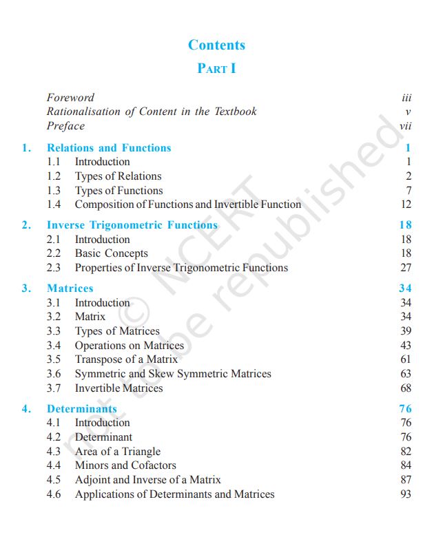NCERT Mathematics