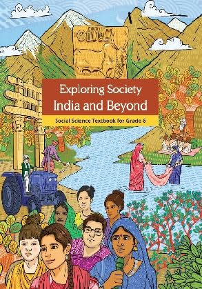 NCERT Exploring Society Indta And Beyond Social Science Textbook For Class 6 English Medium With Free Khatu Shyam Sticker