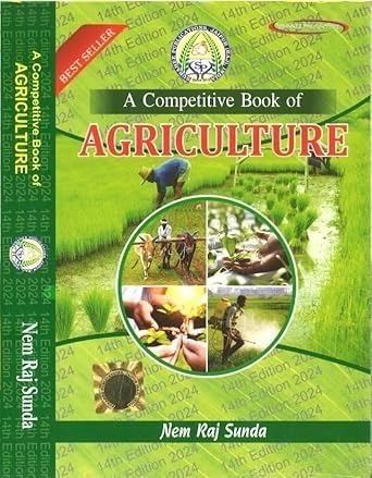 Surahee Publications A Competitive Book Of Agriculture New Syllabus New Edition 2025 By Nem Raj Sunda