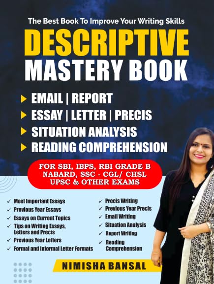 Nimisha Bansal Vocab Prodigy English Granth Descriptive Mastery Book 120 Rules of Grammar Combo Set of 4 Books