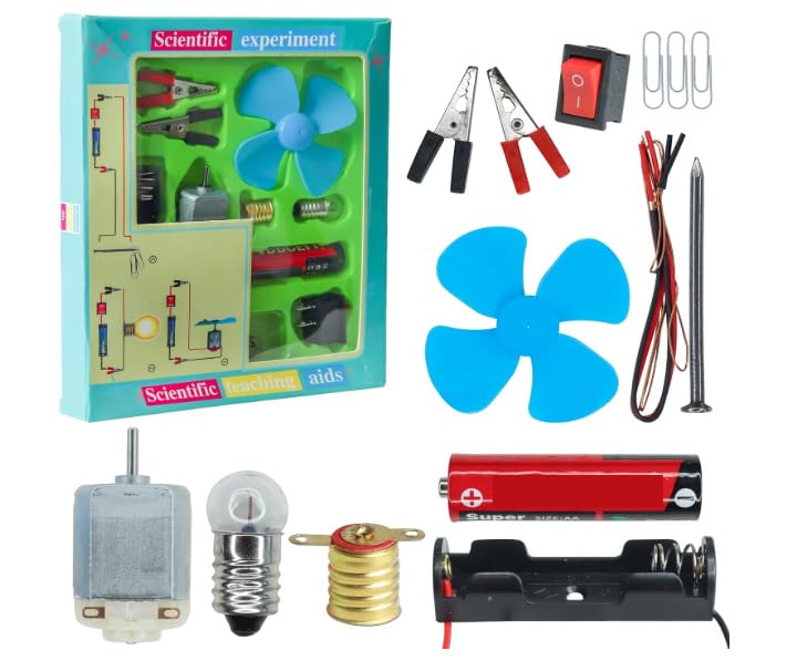 Samanya Vigyan Hindi Latest Edition of Lucent General Science Book All Government Exams 2026 Useful For UPP SSC GD UPSI CDS NDA BANKING RRB D By Lucent With Free Scientific Experiment Electric Fan DIY Kit for Kids Stream Learning Science Toy