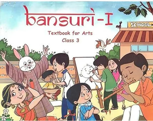 NCERT Bansuri I Textbook For Arts Class 3 English Medium With Free Khatu Shyam Sticker