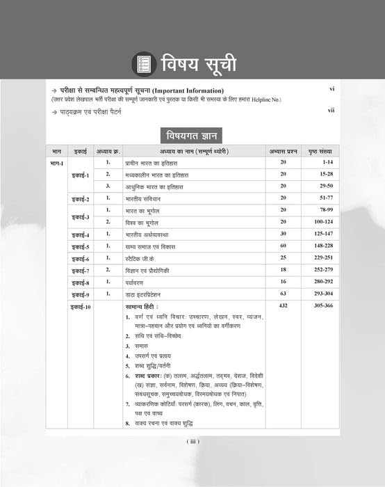 Examcart Uttar Pradesh Lekhpal Main Exam Study Guide Book 2026 Theory 800+ Important Questions Latest Exam Pattern Based Updated Content for UP Lekhpal Bharti Pariksha Hindi Medium With Free Khatu Shyam Sticker