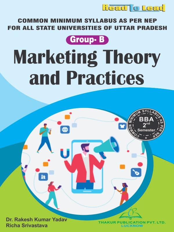 Thakur Publication UP State Universities BBA 2nd Semester Group A and B Combo Set of 6 Books