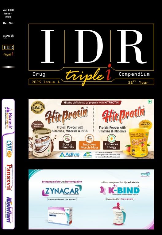 CIMS IDR Drug 2025 Issue 1 Triple I Compendium 31th Year Latest Edition 2025 English Medium Book