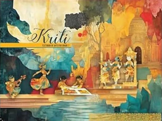 NCERT Kriti Textbook Of Art For Class 7 English Medium With Free Khatu Shyam Sticker