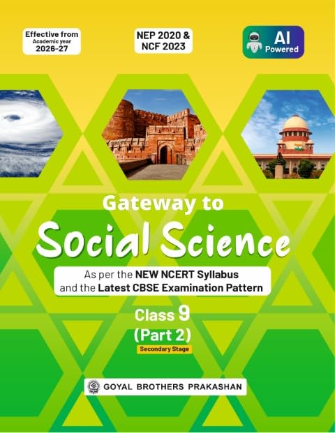 NCERT Combo Set Of 2 Books Gateway to Social Science Part 1 And 2
