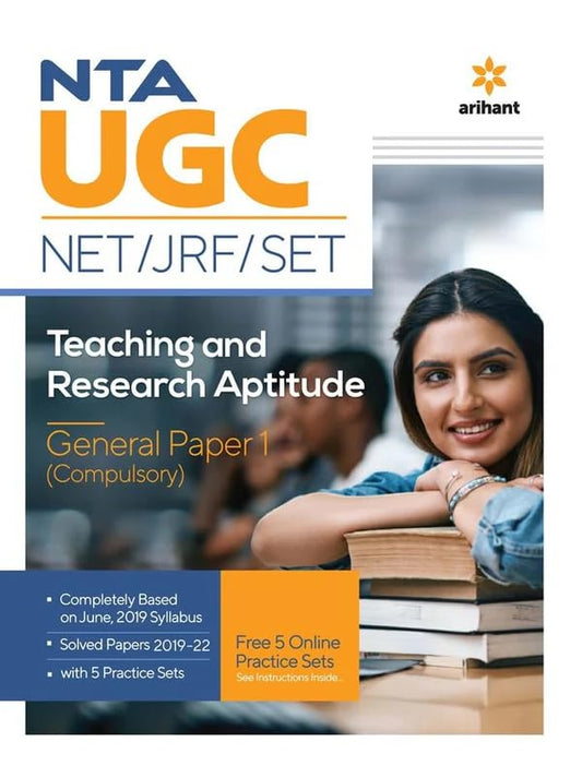 Arihant NTA UGC NET JRF SET General Paper-1 Compulsory Teaching and Research Aptitude Complete Book English Medium