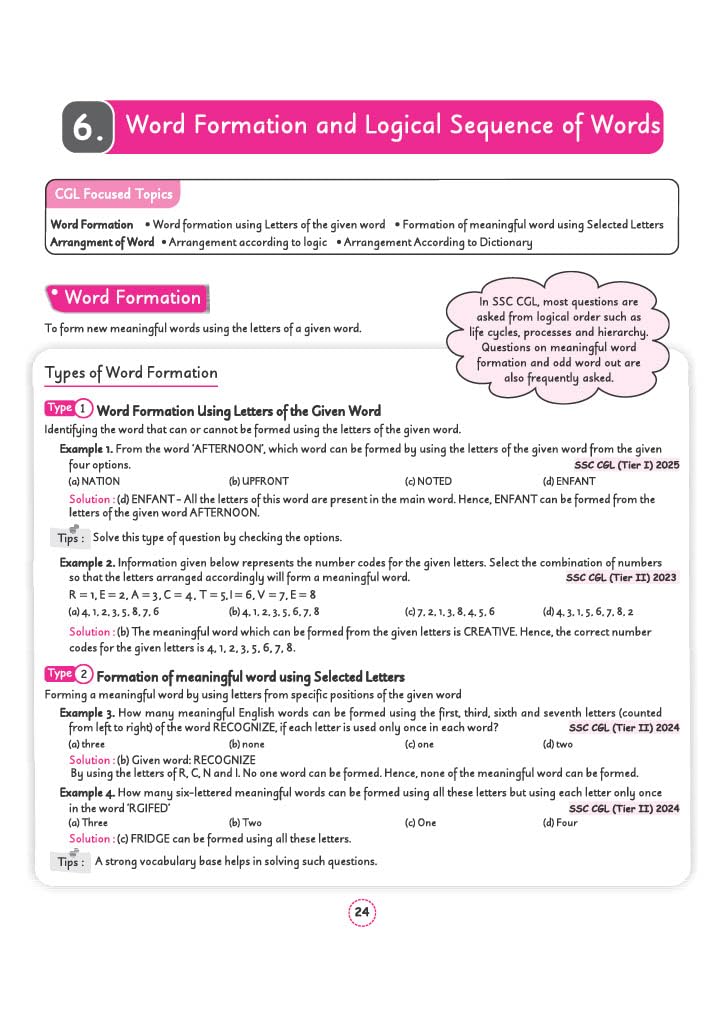 Arihant SSC CGL Tier 1 and 2 General Intelligence and Reasoning Capsule Pro English Medium