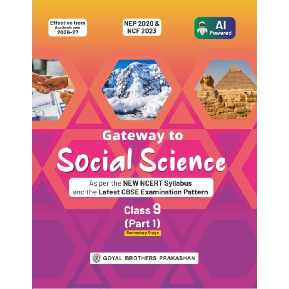 NCERT Combo Set Of 2 Books Gateway to Social Science Part 1 And 2