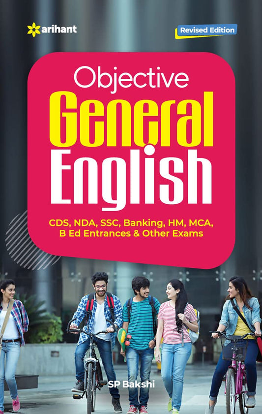 Arihant Objective General English Latest Revised Edition By SP Bakshi for CDS NDA SSC Bank HM MCA BEd Entrances and Other Exams