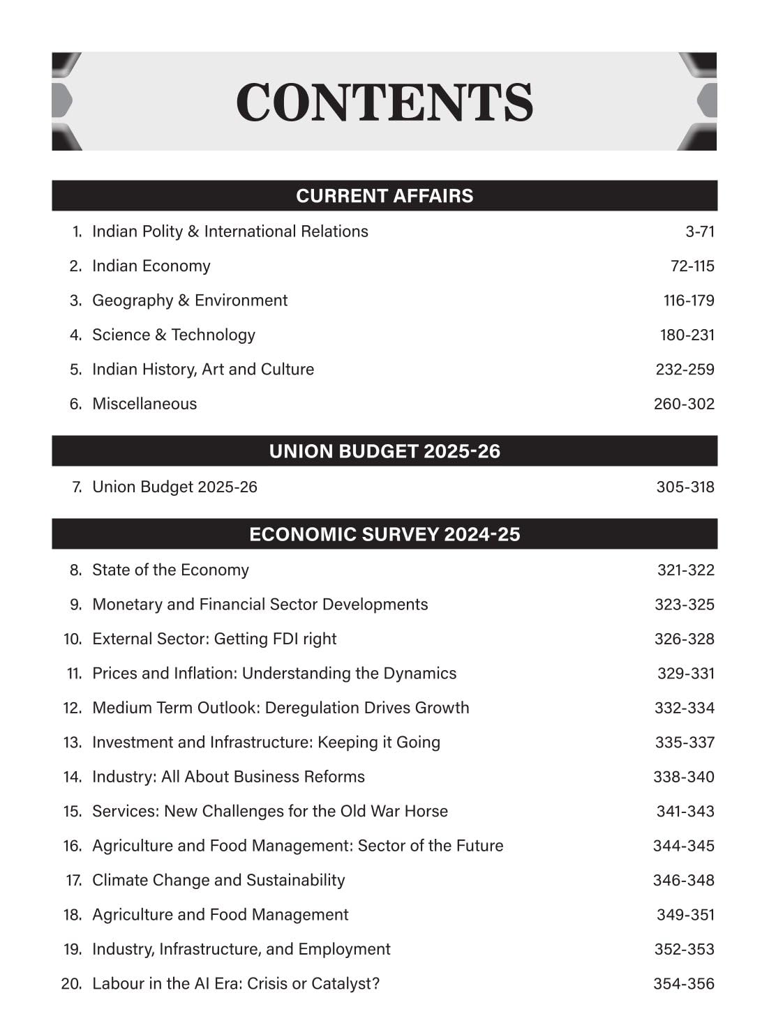 Drishti Prelims Practice Series Current Affairs Union Budget 2025-2026 and Economic Survey 2024-2025 English Medium 3rd Edition