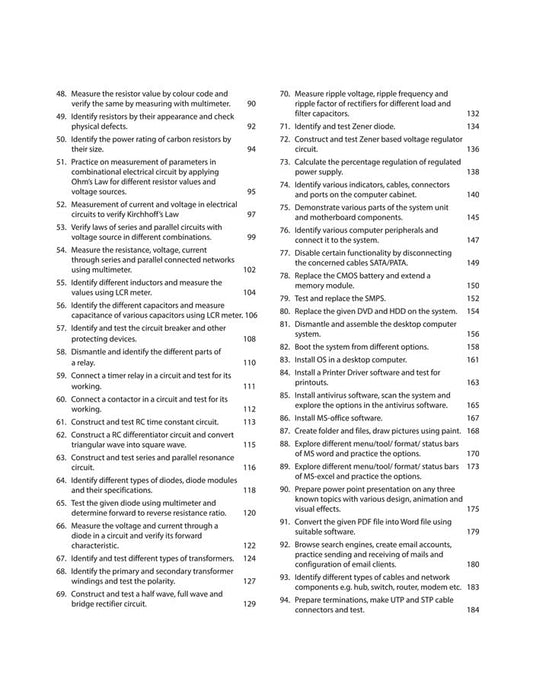 Arihant ITI Electronics Mechanic and Consumer Electronics Practical Year 1 and 2 NSQF Level 5 English Medium By Er Narendra Kumar