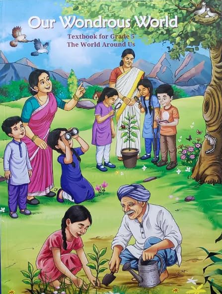 NCERT Our Wondrours World Class 5 Textbook For Grade 5 The World Around Us English Medium With Free Khatu Shyam Sticker