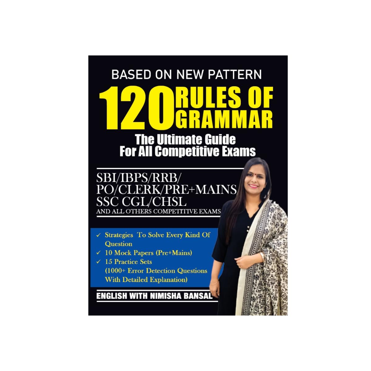Nimisha Bansal Vocab Prodigy English Granth Descriptive Mastery Book 120 Rules of Grammar Combo Set of 4 Books