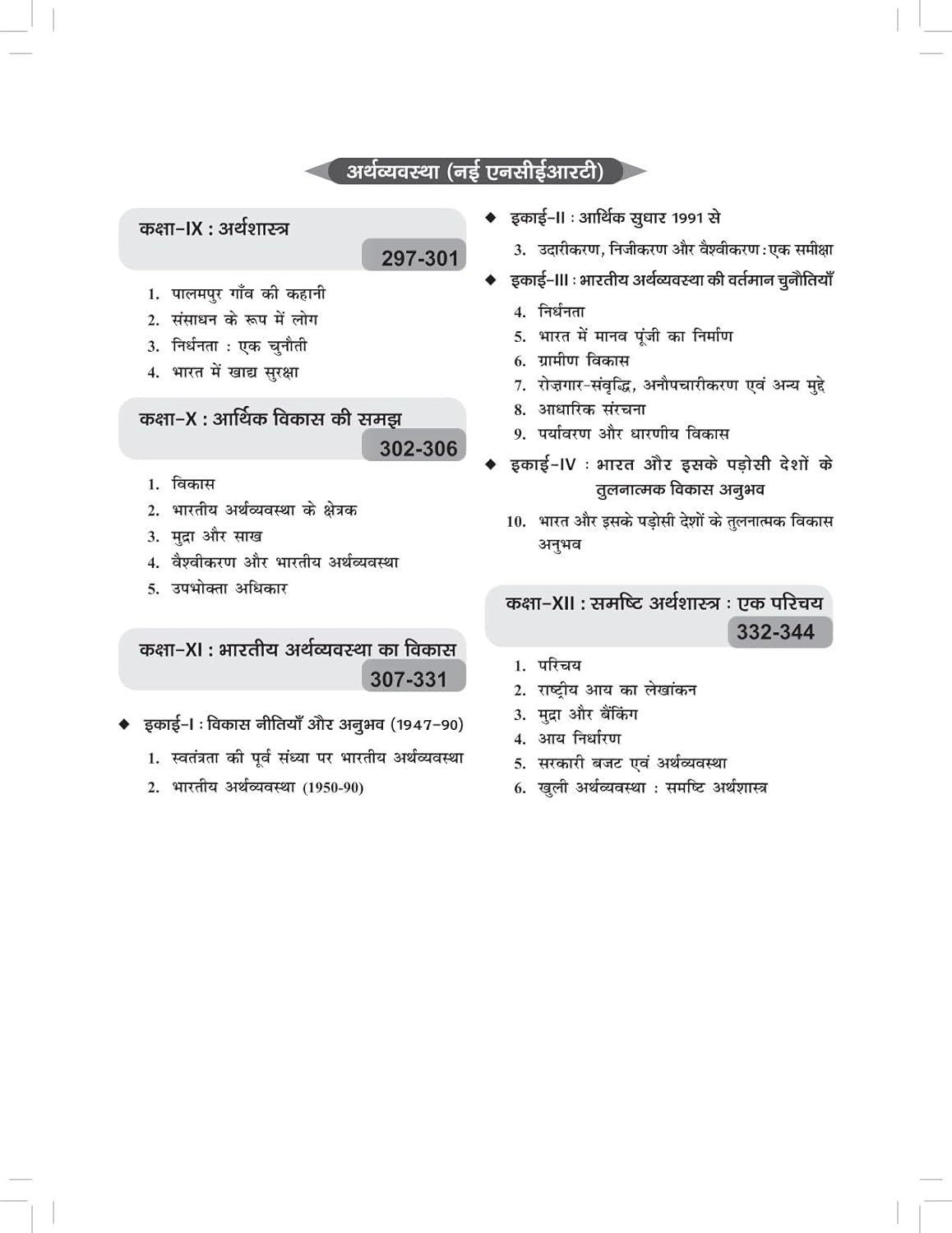 Drishti NCERT MCQs Bharatiya Rajvyavastha Evam Arthvyavastha Class 6 to 12 NCERT Through Questions 5th Edition September 2025