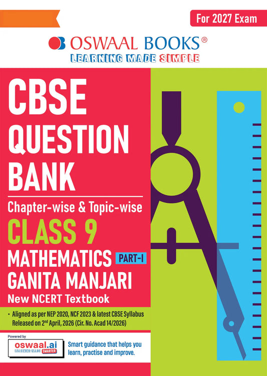 Oswaal CBSE Mathematics Part 1