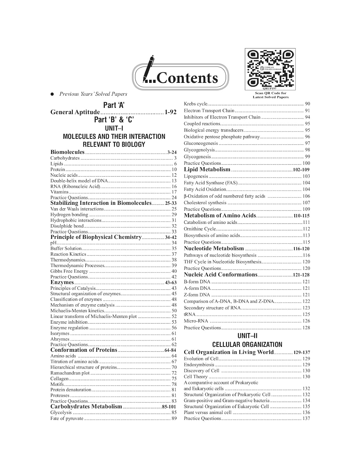 Upkar CSIR UGC-NET JRF SET 2026-2027 Life Sciences Success Box Volume 1 and 2 Includes English Medium Code-3107