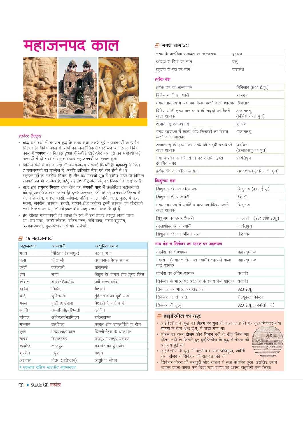 Arihant Static GK Scorer 1000+ One Liners With 3 Months Current Affairs 1st Edition 2025 Hindi Medium For All Competitive Exams