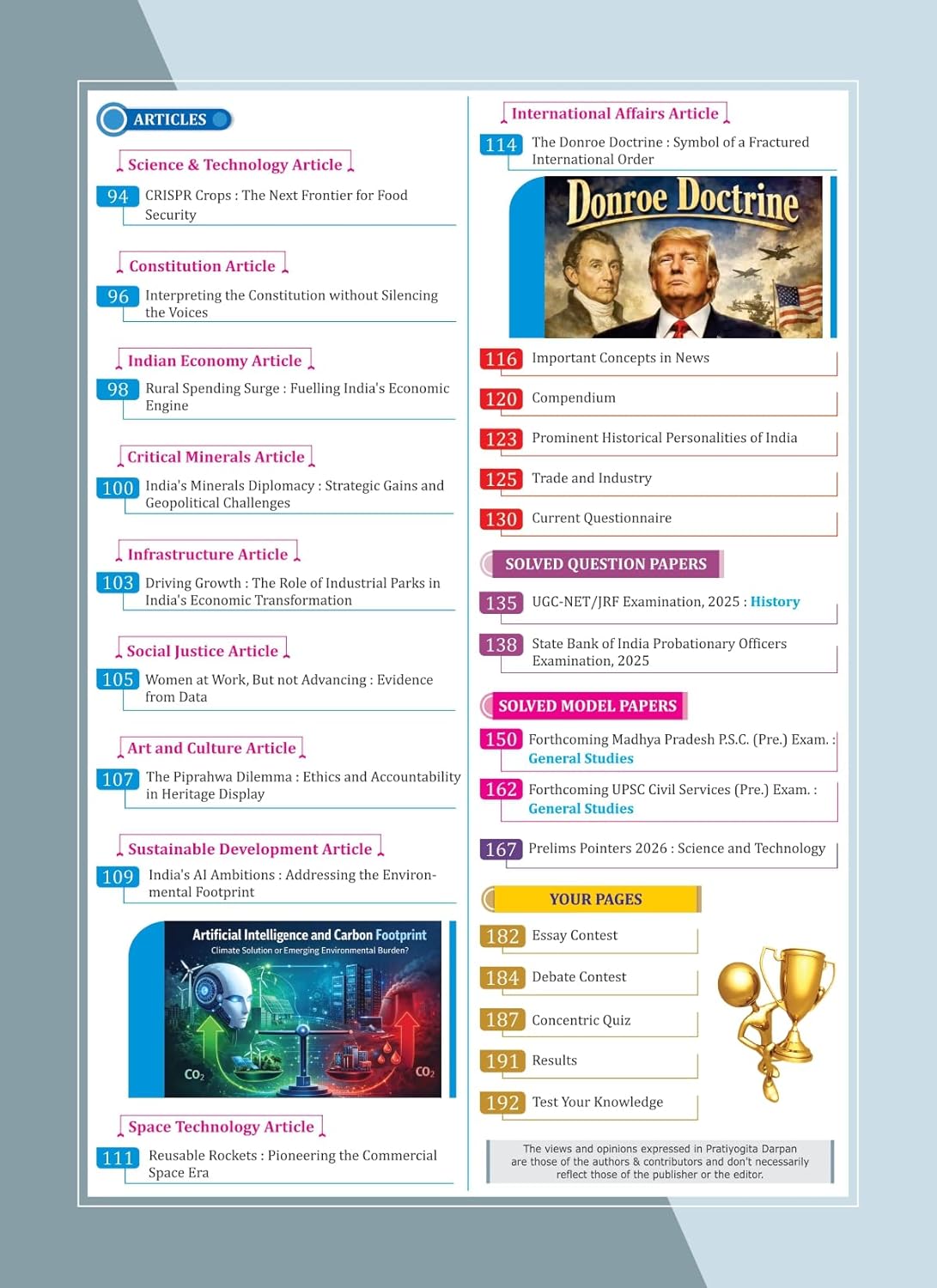 Pratiyogita Darpan April 2026 English Monthly Magazine Prelims 2026 Special Issue