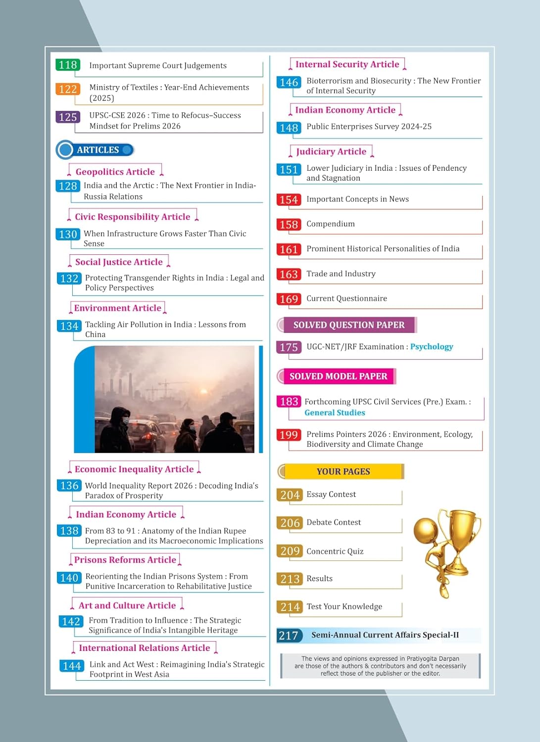 Pratiyogita Darpan March 2026 English Monthly Magazine Prelims 2026 Special Issue