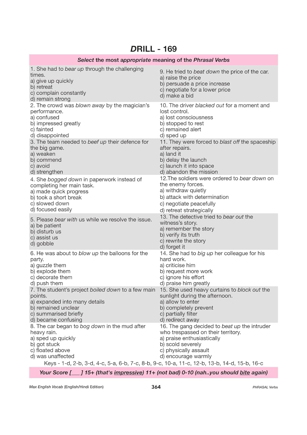 Arihant Max English Vocab Useful For SSC NDA CDS AFCAT BANK CUET MBA And All Competitive Exam
