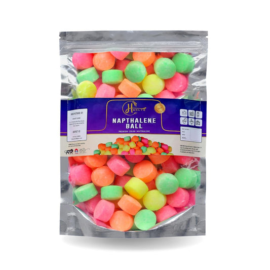 Colourful Naphthalene Balls for Clothes Bathroom Wardrobe Pantry Moth Protect Clothes 100% Safe Smell Free