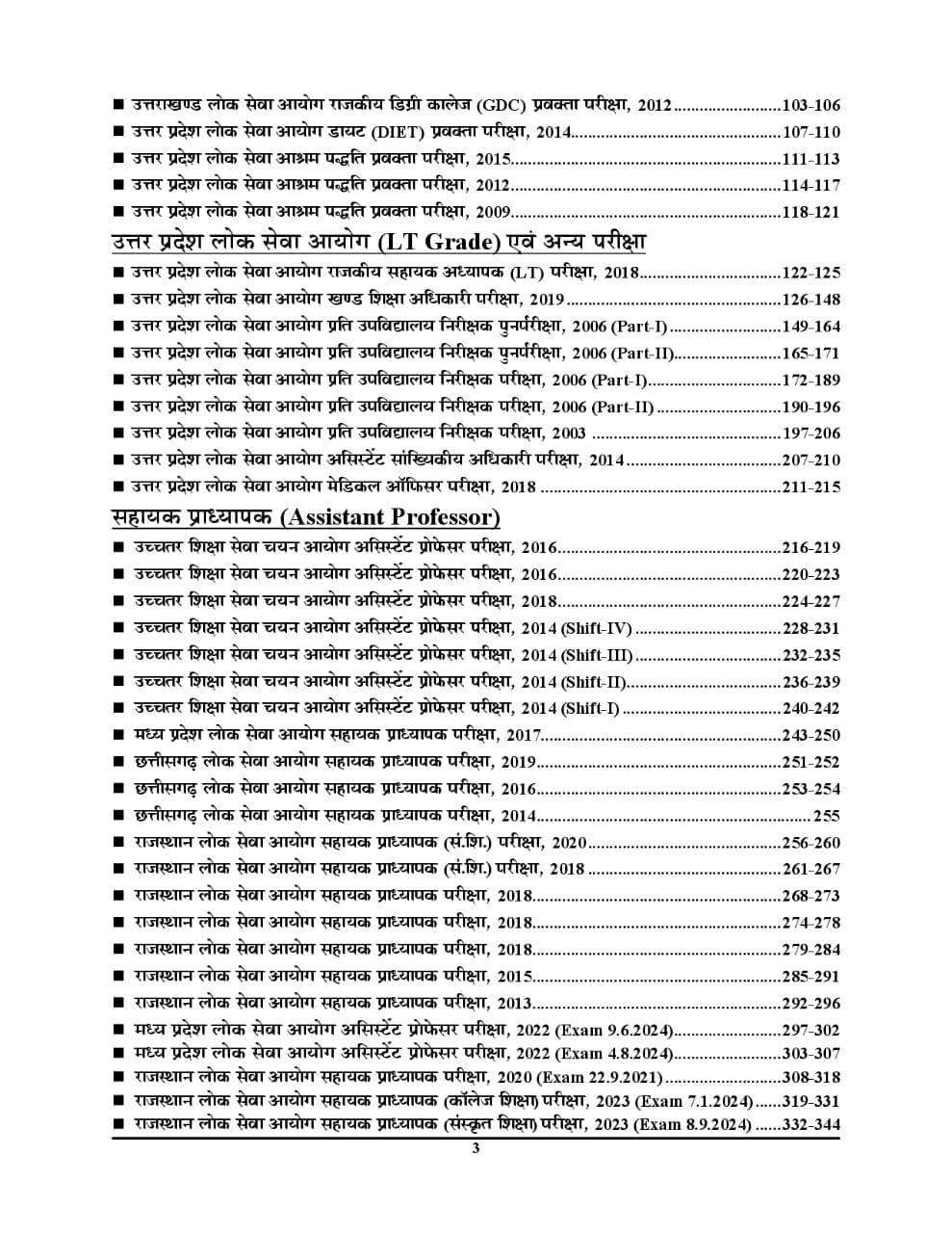 Youth Assistant Professor GDC GIC DIET LT Grade BEO Exam Compulsory Paper Samanya Adhyan Solved Papers 57 Papers