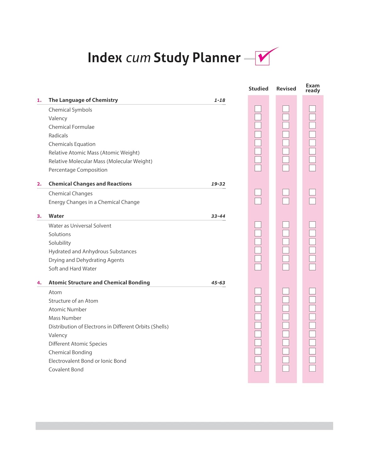 Arihant ICSE Class 9 Exam Chemistry All in One Book With Internal Assessment