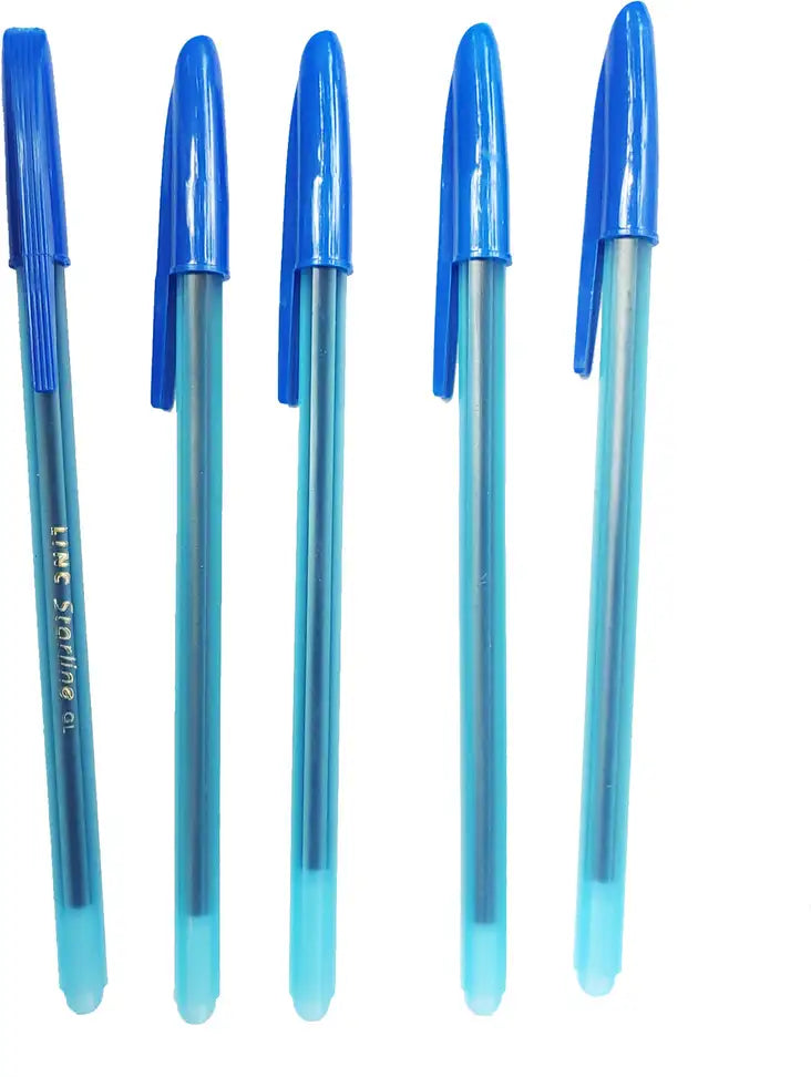 Linc Starline GL Blue Ball Pen Home Pens And Stationery College Supplies Pen Notebook Pens Ball Pen Linc Ball Pens