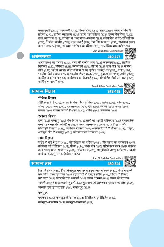 Arihant Samanya Gyan 2027 GK By Manohar Pandey Hindi Medium for All Competitive Exams
