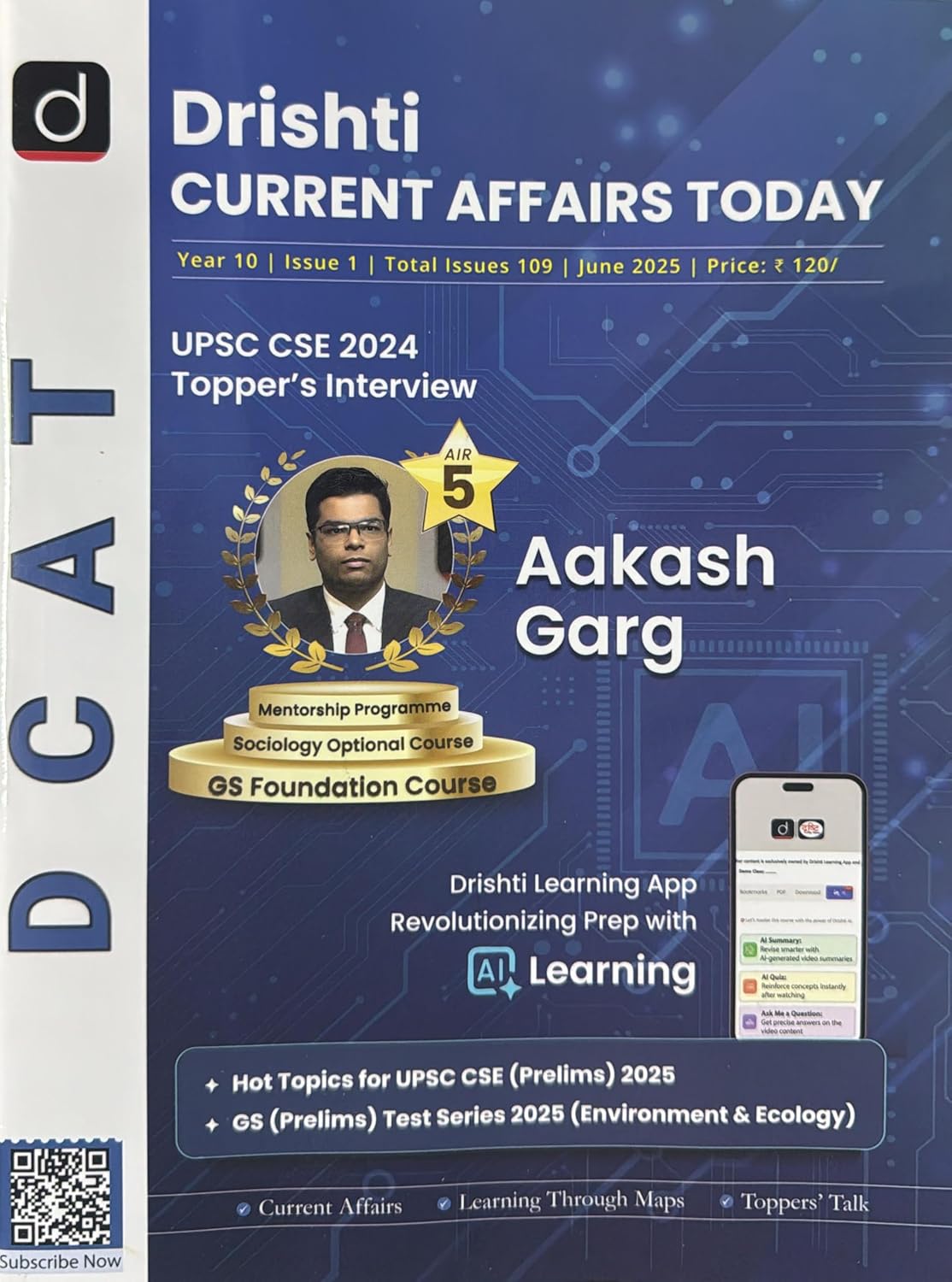 Drishti Current Affairs Today June 2025 English Monthly Magazine