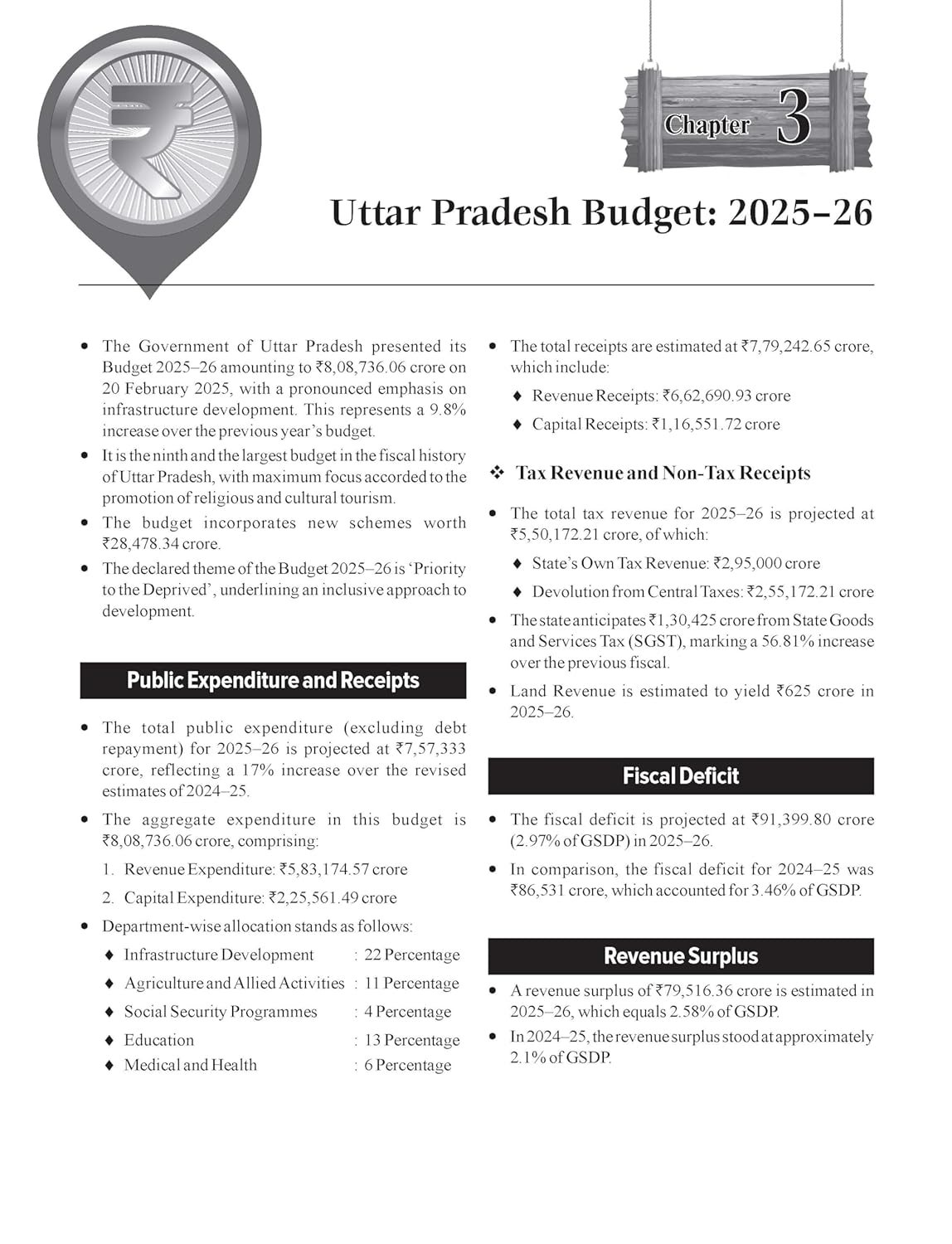 Mc Graw Hill Uttar Pradesh General Knowledge 5e for UPPSC Prelims And Mains Paper 5 And 6 full coverage 2026 Comprehensive UP Special GK Previous Years Questions Colourful Pluck out Chart UPPCS UP RO ARO With Free Khatu Shyam Sticker