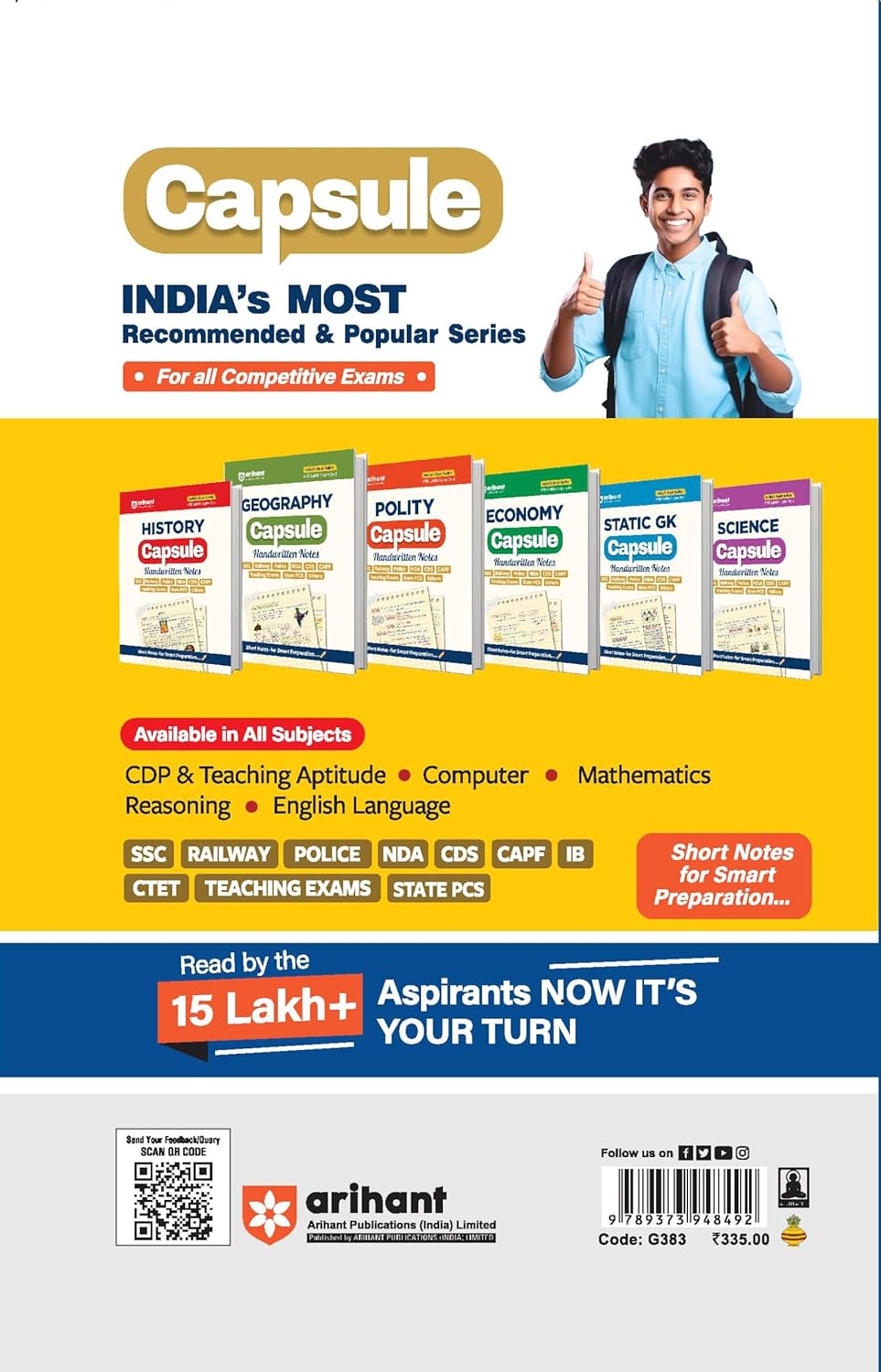 Arihant GK 2027 General Knowledge By Manohar Pandey English Medium for All Competitive Exams