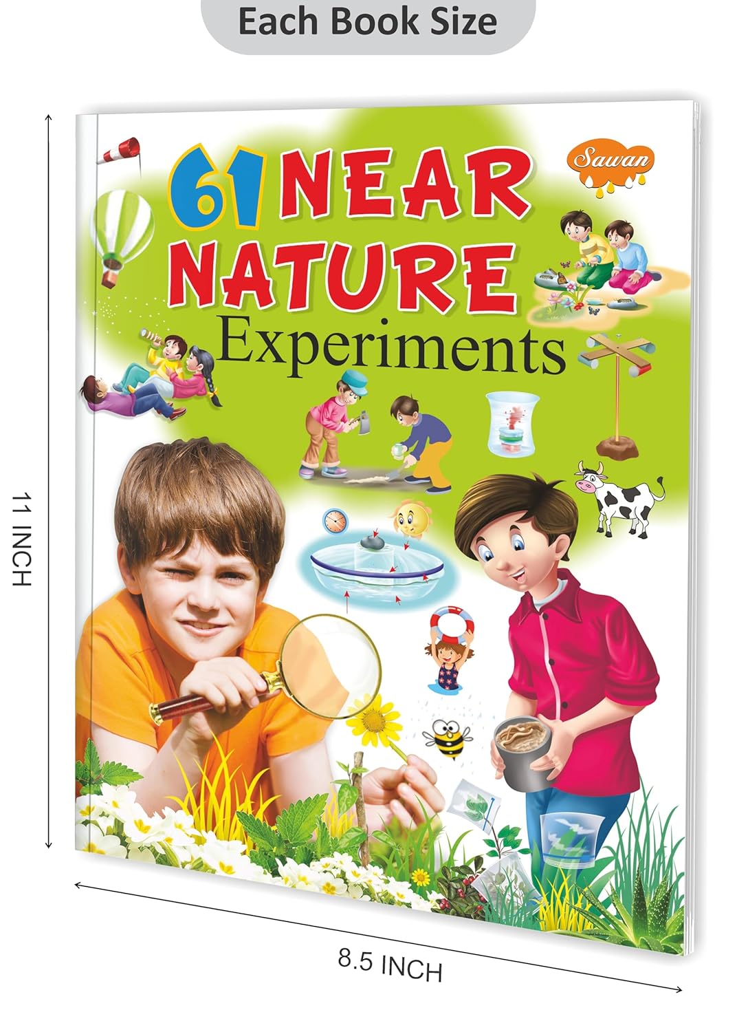 61 Near Nature ExperimentsFour Colour By Mansi Katdare English Medium