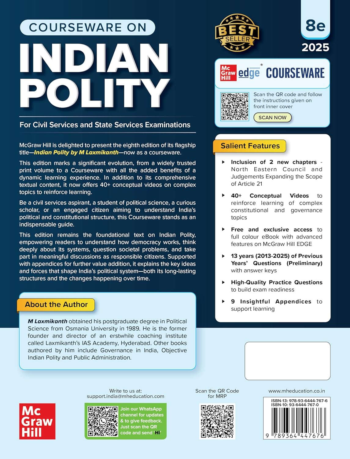 Indian Polity 8th Edition By